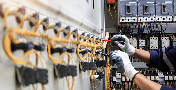 Professional Electrician technician working in Mio, MI